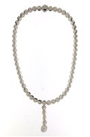 Collana Chimento Donna in Oro bianco Diamante 10257820_